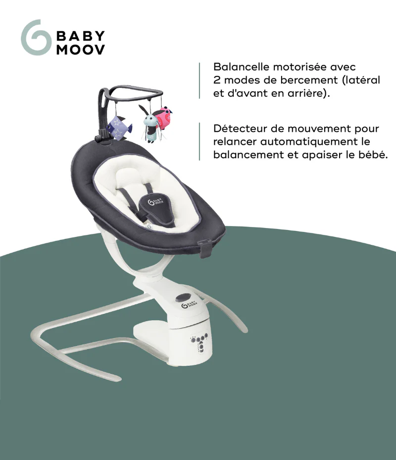 Swoon Motion Balancelle électrique - Assise rotative 360° - Image 3